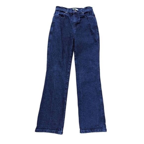 ANTONIO MELANI Denim - Antonio Melani Women's Blue Dark Wash High-Rise Straight Leg Jeans Size 26